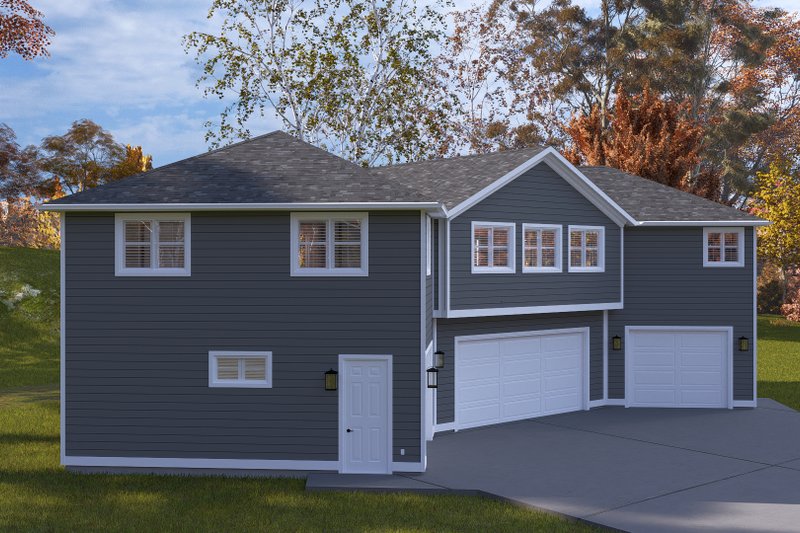 House Design - Exterior - Front Elevation 4 for Barndominium House Plan #1060-339 - 2 bed, 1.5 bath