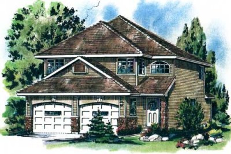 House Design - Traditional Exterior - Front Elevation Plan #18-4230