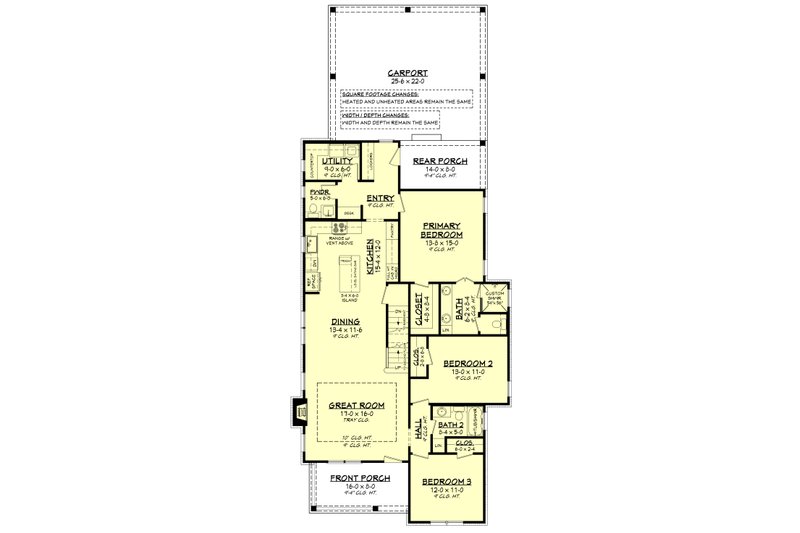 House Blueprint - Floor Plan - Other Floor for Farmhouse House Plan #430-243 - 4 bed, 3.5 bath