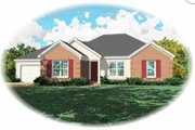 Southern Style House Plan - 3 Beds 2 Baths 1452 Sq/Ft Plan #81-224 