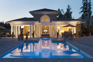 House Plans, Floor Plans & Designs with Pool