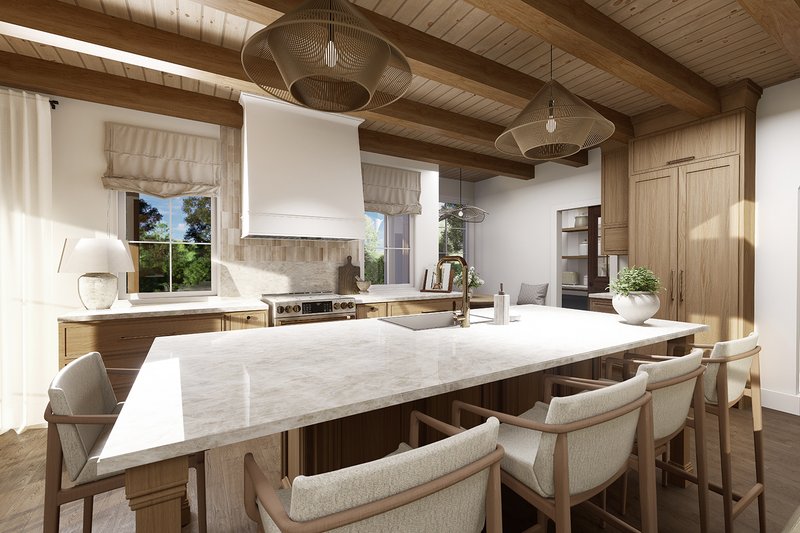Architectural House Design - Interior - Kitchen for Classical House Plan #23-2839 - 3 bed, 2.5 bath