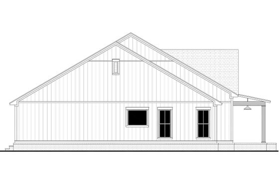 Exterior - Other Elevation for Farmhouse House Plan #430-279 - 3 bed, 2.5 bath