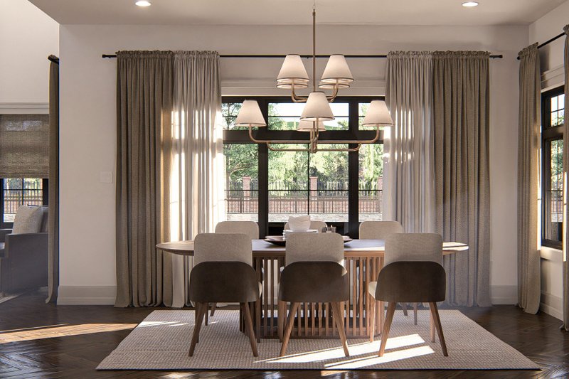 Home Plan - Interior - Dining Room for Modern House Plan #455-341 - 3 bed, 2.5 bath