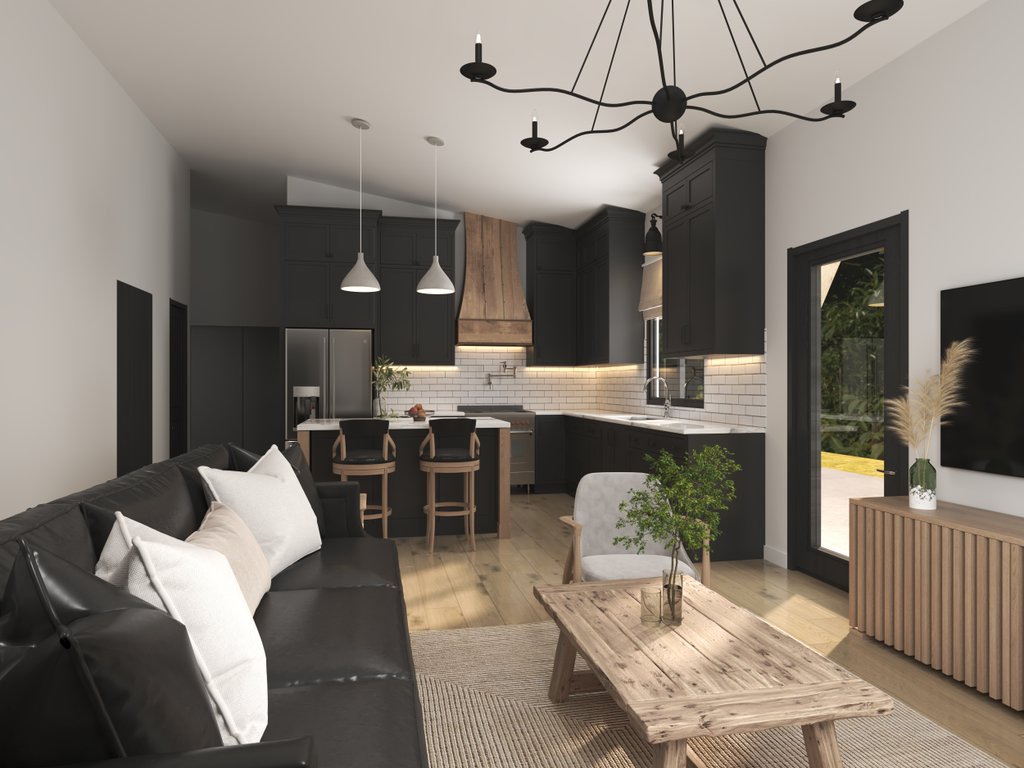 Interior - Other 1 for Barndominium House Plan #1070-173 - 2 bed, 1 bath