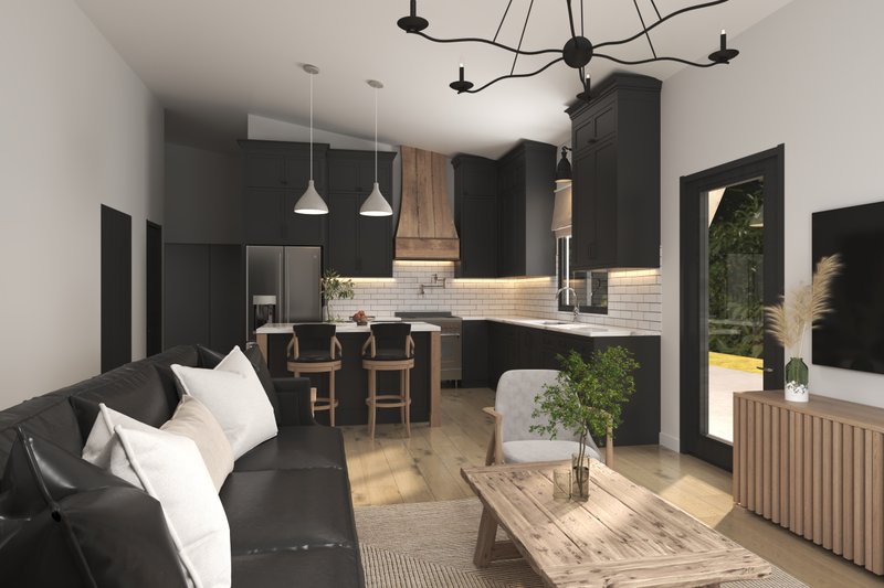 House Plan Design - Interior - Other 1 for Barndominium House Plan #1070-173 - 2 bed, 1 bath