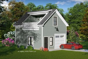 Cottage Exterior - Front Elevation Plan #932-676