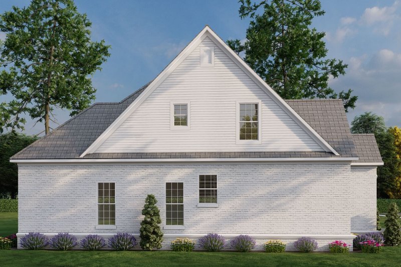 Home Plan - Exterior - Other Elevation 3 for European House Plan #17-2009 - 3 bed, 2.5 bath