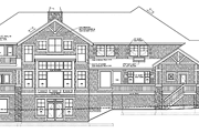 Craftsman Style House Plan - 4 Beds 3.5 Baths 5810 Sq/Ft Plan #132-335 