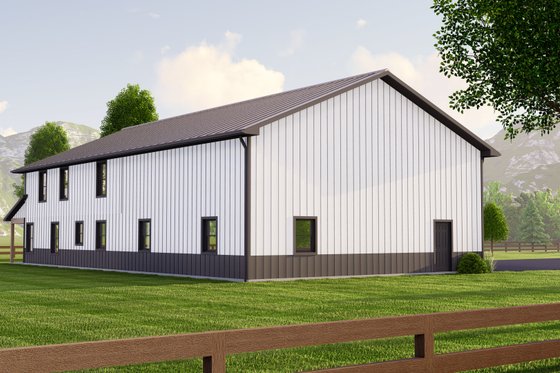 Exterior - Other Elevation for Barndominium House Plan #1064-111 - 3 bed, 2.5 bath