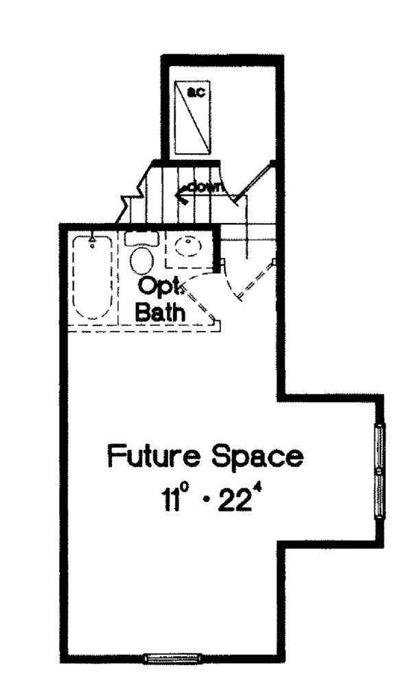 Home Plan - Craftsman Floor Plan - Other Floor Plan #417-672