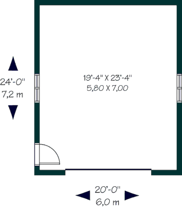 Home Plan - Traditional Floor Plan - Main Floor Plan #23-2189