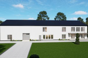 Exterior - Other Elevation for Barndominium House Plan #1107-51 - 6 bed, 5.5 bath