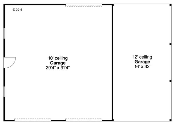 House Design - Traditional Floor Plan - Main Floor Plan #124-1054