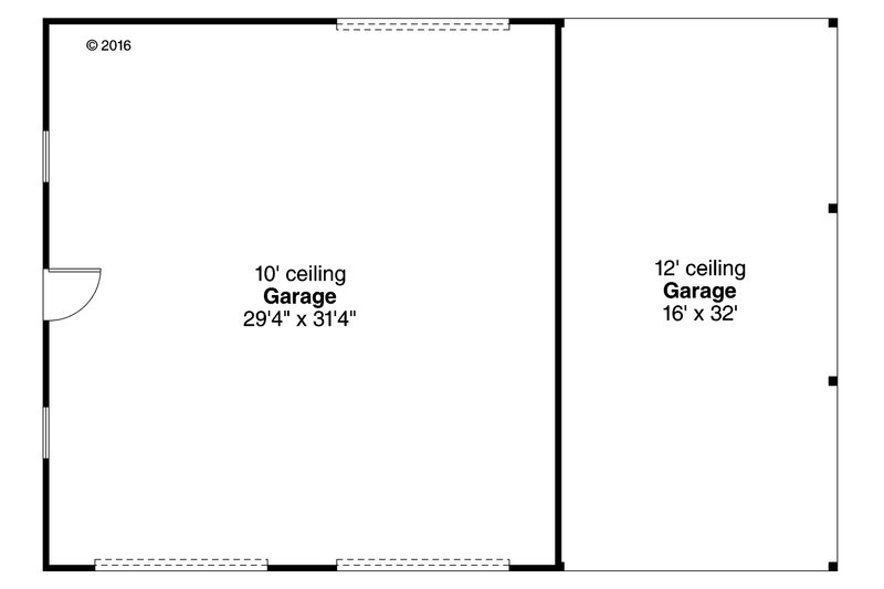 Dream House Plan - Floor Plan - Main Floor for Traditional House Plan #124-1054, 0 bath