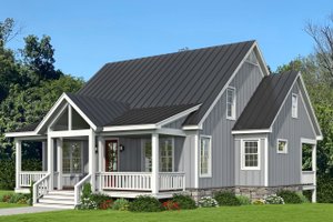 Traditional Exterior - Front Elevation Plan #932-333