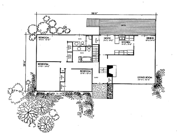 Home Plan - Prairie Floor Plan - Upper Floor Plan #320-1339