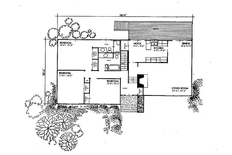 Dream House Plan - Floor Plan - Upper Floor for Prairie House Plan #320-1339 - 4 bed, 3 bath