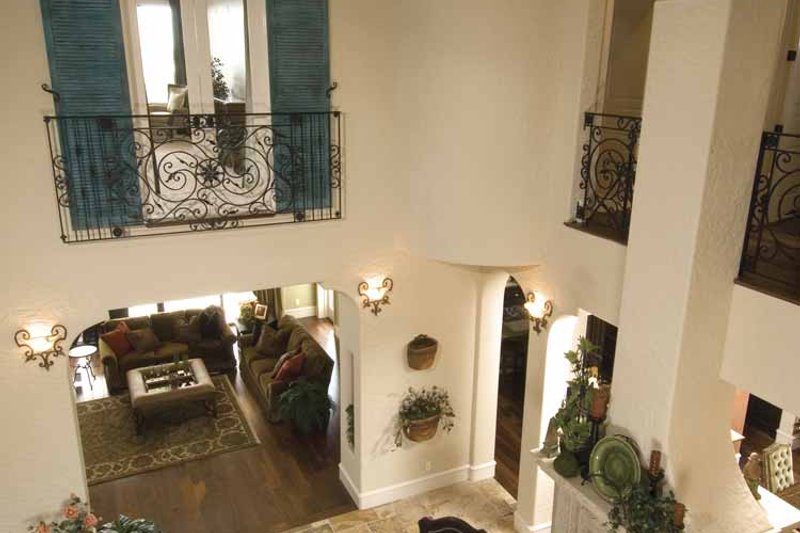 Dream House Plan - Interior - Entry for Mediterranean House Plan #1039-1 - 5 bed, 6 bath