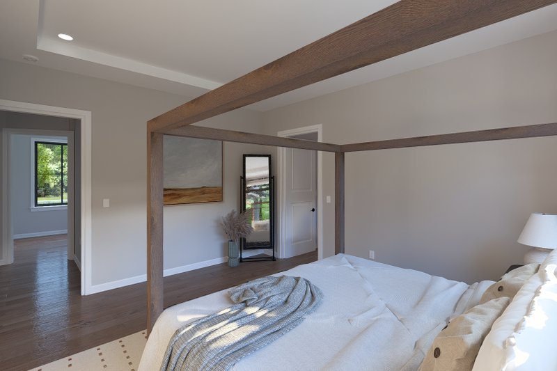 Dream House Plan - Interior - Master Bedroom 1 for Farmhouse House Plan #1060-426 - 2 bed, 3.5 bath