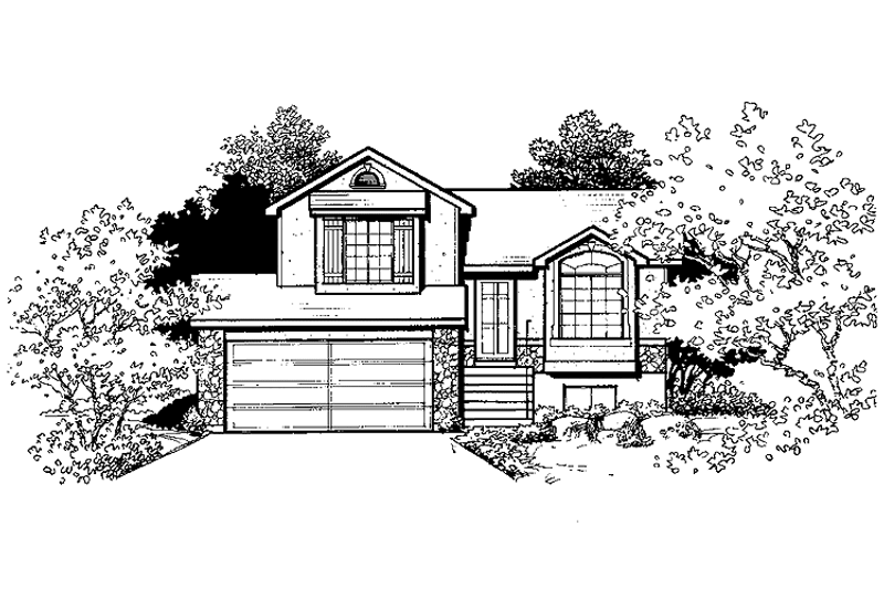 Home Plan - Contemporary Exterior - Front Elevation Plan #308-284