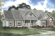 Country Style House Plan - 4 Beds 3 Baths 2783 Sq/Ft Plan #17-3207 