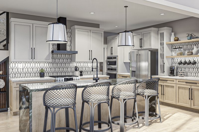 Home Plan - Interior - Kitchen for Modern House Plan #455-587 - 2 bed, 2 bath