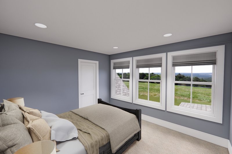 Dream House Plan - Interior - Bedroom for Farmhouse House Plan #51-1564 - 4 bed, 3.5 bath