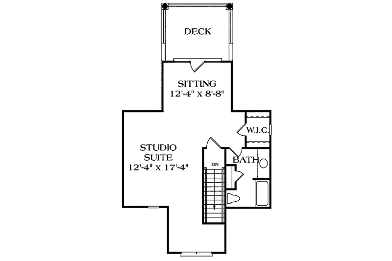 Dream House Plan - Floor Plan - Other Floor 1 for Craftsman House Plan #453-257 - 5 bed, 6 bath