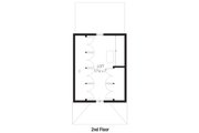 Cottage Style House Plan - 1 Beds 1 Baths 356 Sq/Ft Plan #915-4 