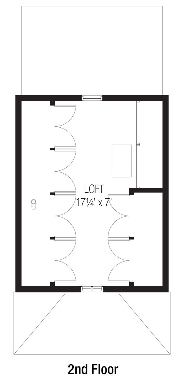 Cottage Floor Plan - Upper Floor Plan #915-4