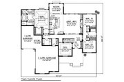 Craftsman Style House Plan - 3 Beds 2 Baths 2291 Sq/Ft Plan #70-986 