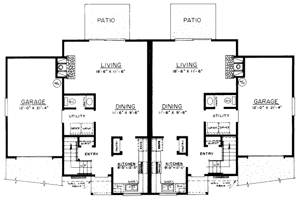 Floor Plan - Main Floor Plan #303-193