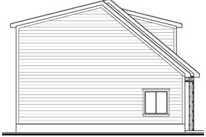 Exterior - Other Elevation 1 for Farmhouse House Plan #1073-43 - 2 bed, 1 bath