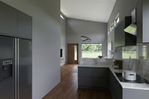 Interior - Kitchen for Modern House Plan #923-451 - 3 bed, 2 bath