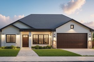 Home Plan - Traditional Exterior - Front Elevation Plan #112-264