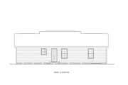 Ranch Style House Plan - 3 Beds 2 Baths 1184 Sq/Ft Plan #54-651 