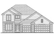Traditional Style House Plan - 4 Beds 3 Baths 2321 Sq/Ft Plan #20-2083 