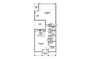 Colonial Style House Plan - 4 Beds 2.5 Baths 1730 Sq/Ft Plan #1073-34 