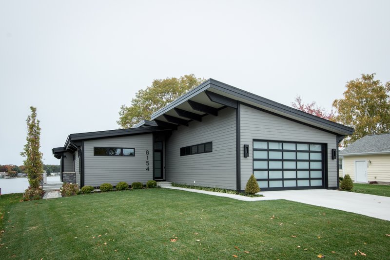 Architectural House Design - Exterior - Front Elevation 1 for Contemporary House Plan #928-345 - 3 bed, 2 bath