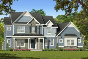 Traditional Exterior - Front Elevation Plan #1010-224
