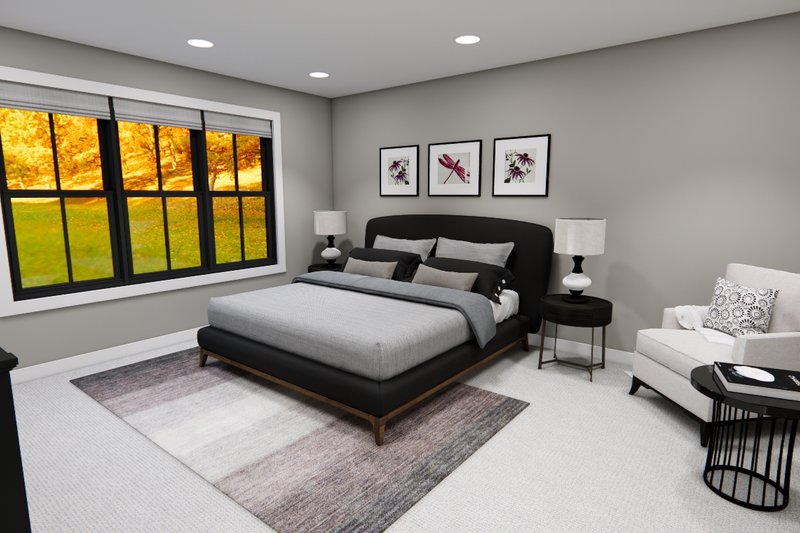 Dream House Plan - Interior - Master Bedroom for Farmhouse House Plan #51-1366 - 4 bed, 3.5 bath