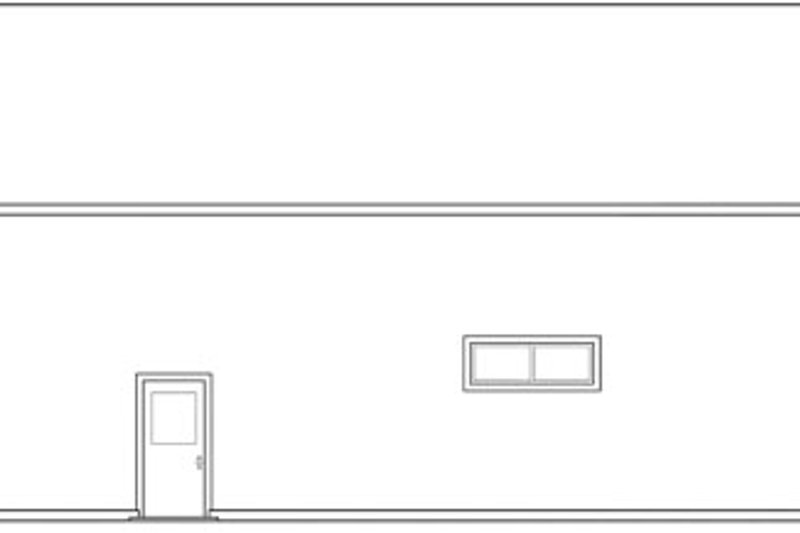 Home Plan - Exterior - Other Elevation 1 for Traditional House Plan #124-662, 0 bath