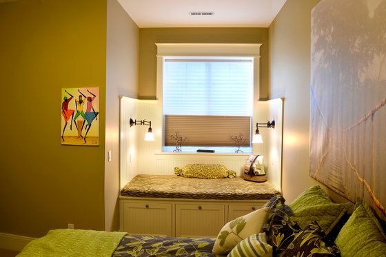 Interior - Bedroom for Ranch House Plan #70-1499 - 2 bed, 2 bath