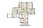 Craftsman Style House Plan - 5 Beds 6.5 Baths 5039 Sq/Ft Plan #921-3 