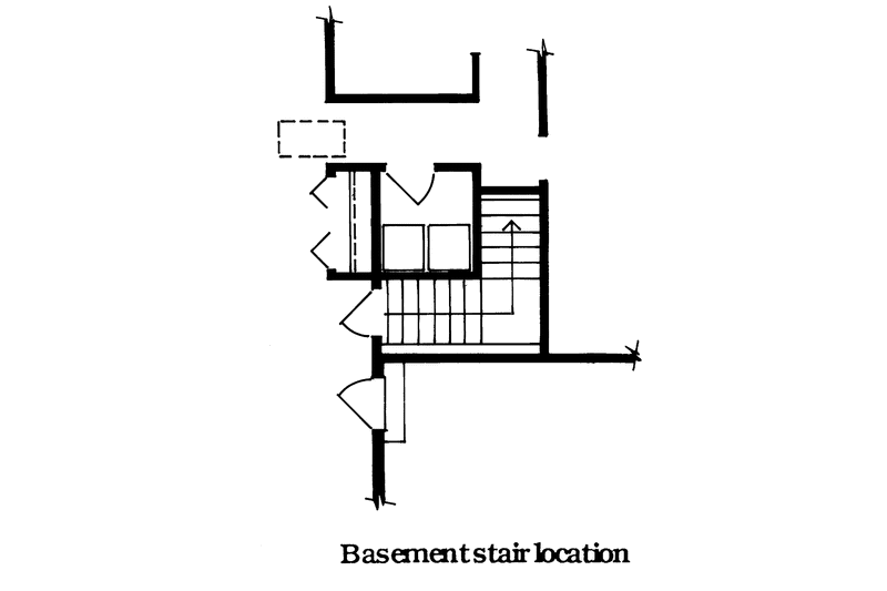 Home Plan - Floor Plan - Other Floor for Ranch House Plan #47-1008 - 3 bed, 2 bath
