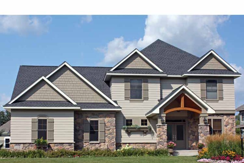 Home Plan - Traditional Exterior - Front Elevation Plan #51-1105