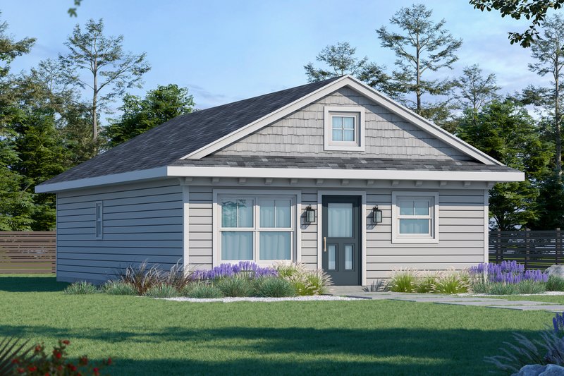 Architectural House Design - Traditional Exterior - Front Elevation Plan #20-2553