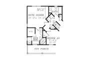 Country Style House Plan - 3 Beds 2 Baths 1040 Sq/Ft Plan #456-31 