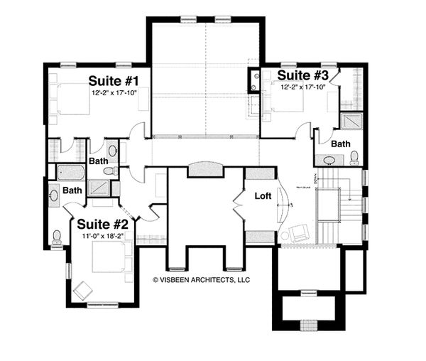 Home Plan - Country Floor Plan - Upper Floor Plan #928-265